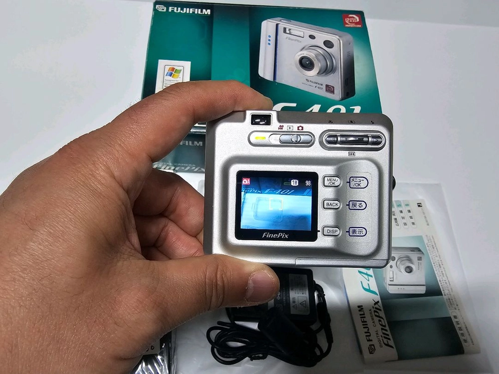 [박스0]후지 파인픽스 F401(올드디카) FUJI FinePix F401 (스마트미디어카드 포함) 이미지