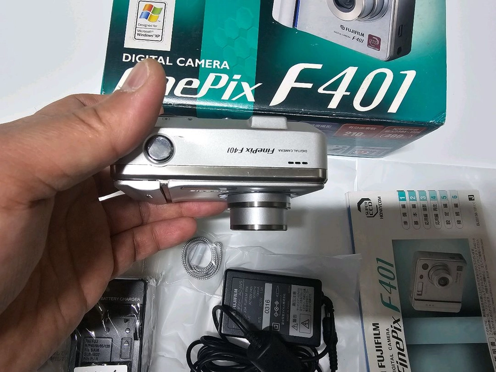 [박스0]후지 파인픽스 F401(올드디카) FUJI FinePix F401 (스마트미디어카드 포함) 이미지