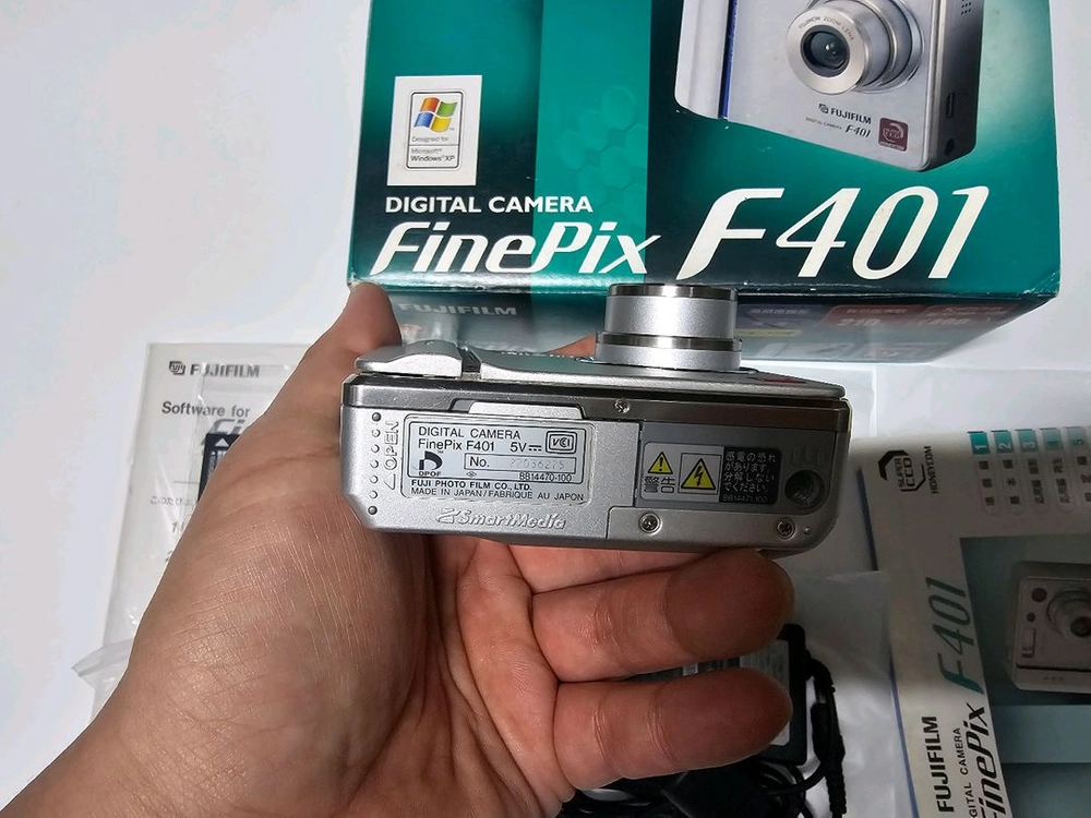 [박스0]후지 파인픽스 F401(올드디카) FUJI FinePix F401 (스마트미디어카드 포함) 이미지