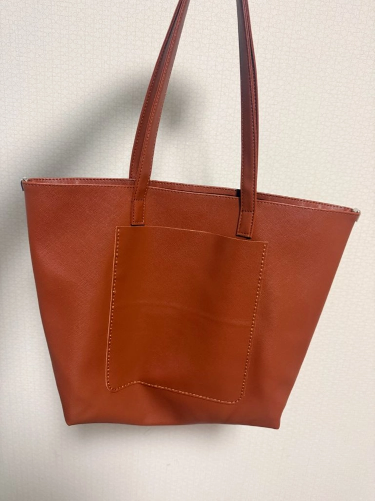 카멜 컬러 숄더 데일리 쇼퍼백 토트백 가방 이미지