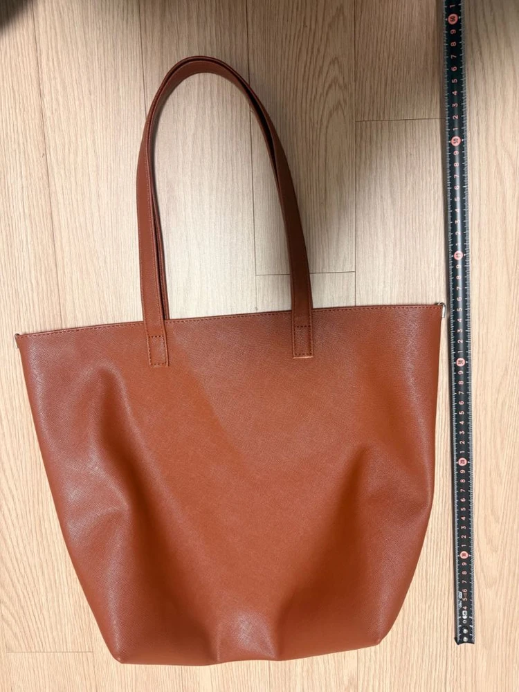 카멜 컬러 숄더 데일리 쇼퍼백 토트백 가방 이미지