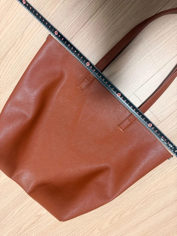 카멜 컬러 숄더 데일리 쇼퍼백 토트백 가방 이미지
