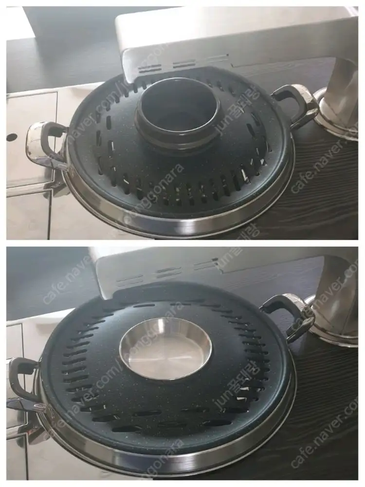 로스타 테이블 가스버너 뚝배기 중앙타공 고기 삼겹살불판 #새상품# 이미지