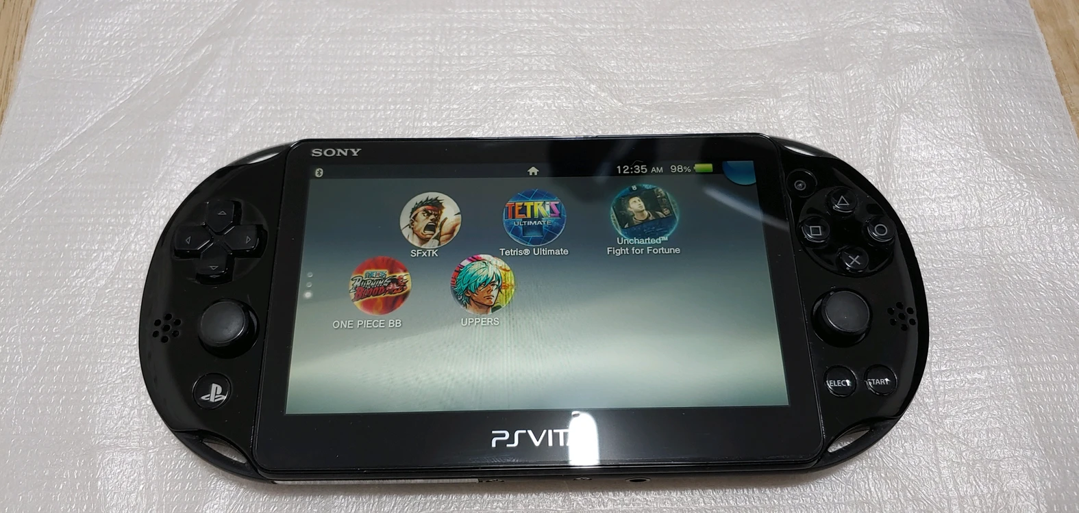 psvita 비타2세대 블랙 32기가 박스셋 파우치 상태깨끗 이미지