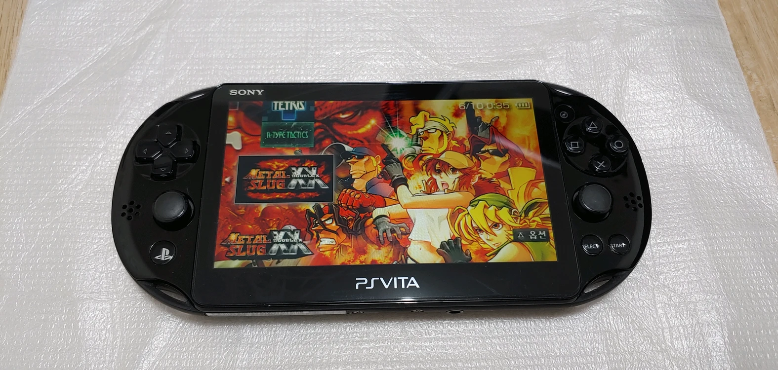 psvita 비타2세대 블랙 32기가 박스셋 파우치 상태깨끗 이미지
