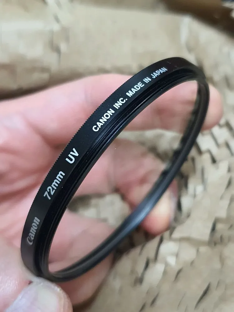 캐논 72mm UV 필터 정품 이미지