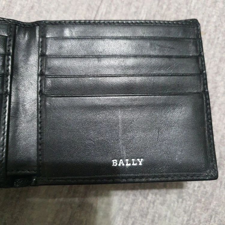 정품 발리 삼선 남자 반지갑 이미지
