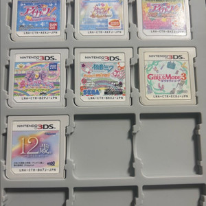 닌텐도3ds 아이카츠 프리파라 칩 판매 이미지