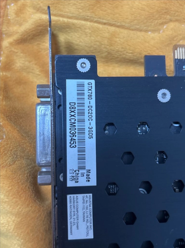 ASUS DirectCU2 그래픽카드 GTX-780 이미지