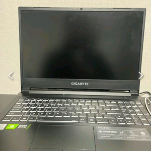 기가바이트 RTX 3060 게이밍 노트북 이미지