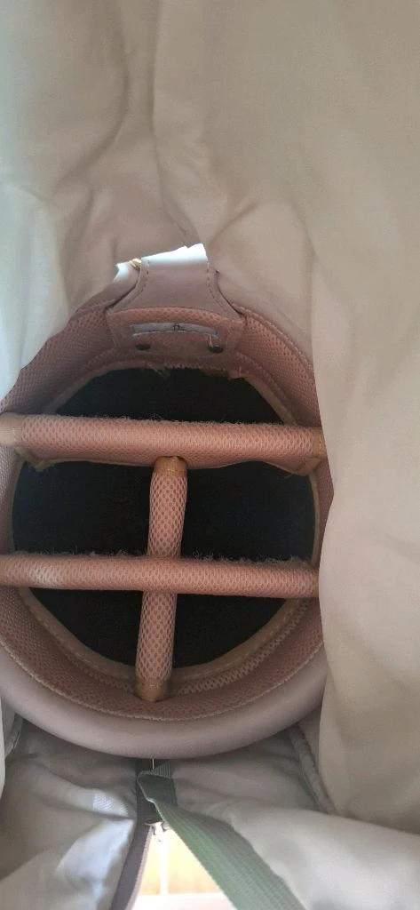 먼싱웨어 여성용 골프백 베이지 이미지