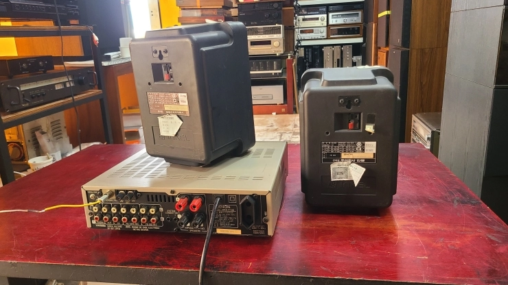 DENON DRA-F100,인켈 SS-650 (별똥이오디오) 이미지