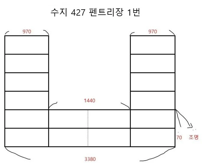 펜트리장 판매합니다. 이미지