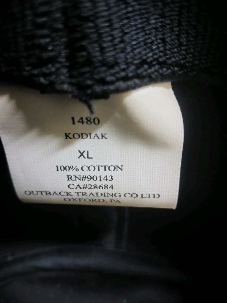 아웃백 코디악 오일스킨햇 XL60~61 이미지