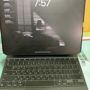 Apple iPad Pro 13인치 M4 256GB 스페이스 이미지