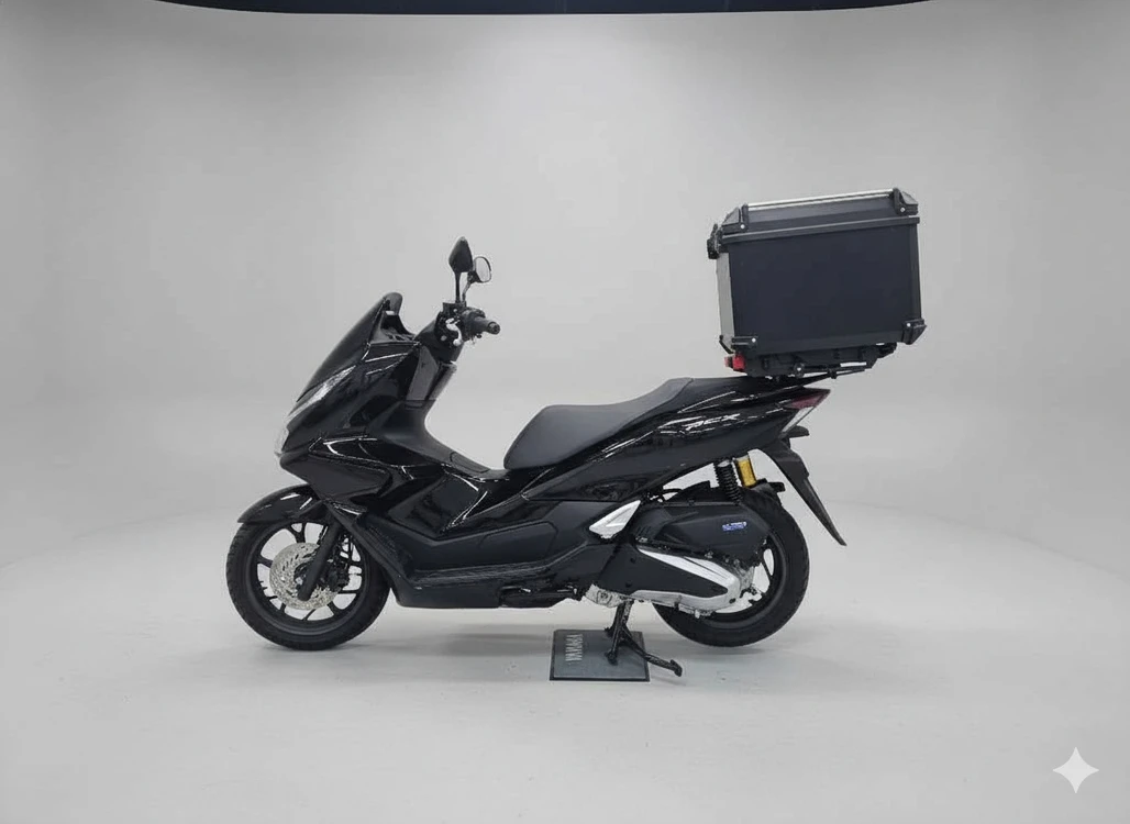 배달용 PCX125 오토바이 스쿠터 이미지