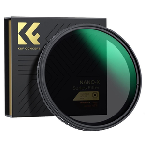 K&F Concept 95mm NANO-X ND2-32 가변 ND 필터 (새상품) 8K AGC Glass 이미지