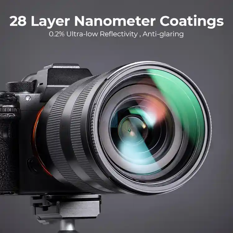K&F Concept 95mm NANO-X ND2-32 가변 ND 필터 (새상품) 8K AGC Glass 이미지