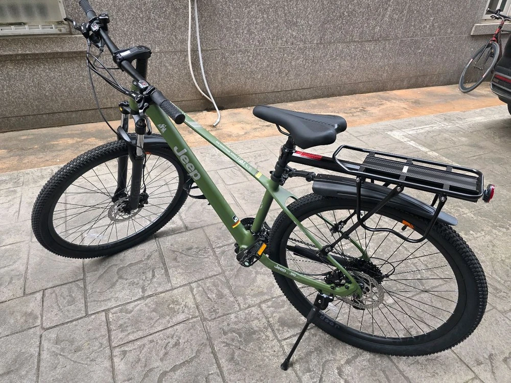 JEEP MTB산악자전거 30단 유압식브레이크 그린색상 거의새것 판매 이미지