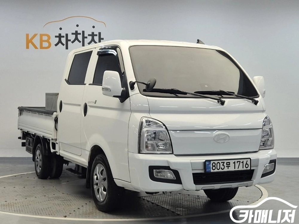 [소형화물][카고]포터2 (LPG2.5터보) 더블캡/초장축/2WD 프리미엄 (6인승 /1톤) 6월초특가 이미지