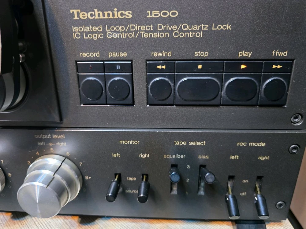 빈티지 명품 테크닉스 RS-1506U 릴데크 이미지