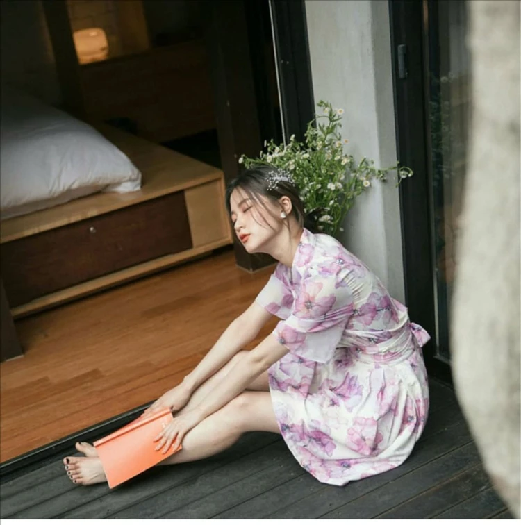한땀한땀 생활한복 오후의수채화 쉬폰셋업 새제품 이미지