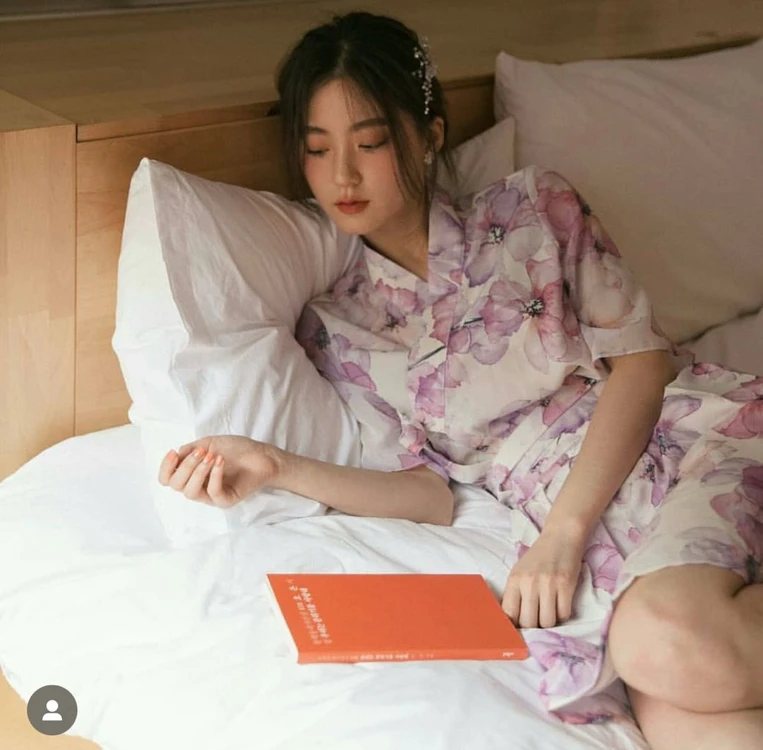 한땀한땀 생활한복 오후의수채화 쉬폰셋업 새제품 이미지
