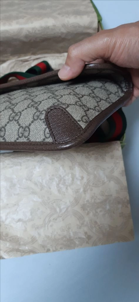 구찌 네오빈티지 GG 수프림 힙색 벨트백 이미지