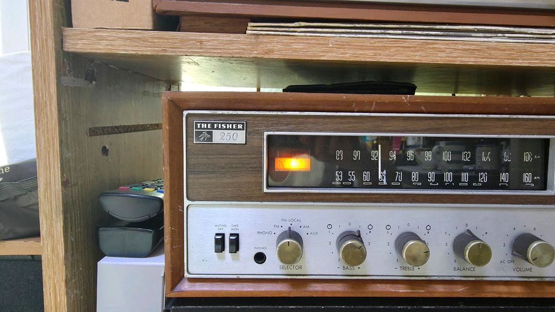 250TX-tm빈티지 리시버 앰프 이미지