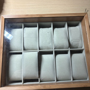 시계 보관함 판매합니다. 10구 이미지