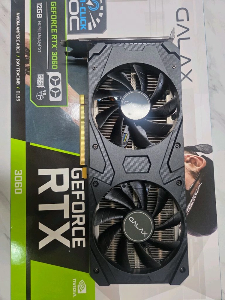 갤럭시RTX 3060 12기가 그래픽카드 이미지