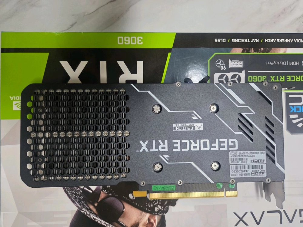 갤럭시RTX 3060 12기가 그래픽카드 이미지