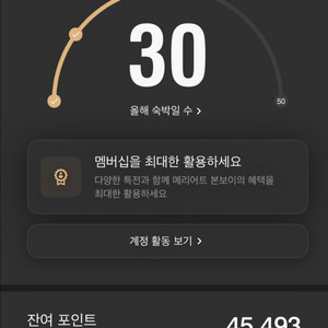 메리어트 포인트 판매합니다 이미지