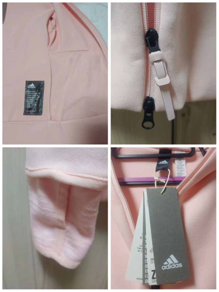 정품새상품)아디다스집업+게스티셔츠+헤드레깅스+사은품 이미지