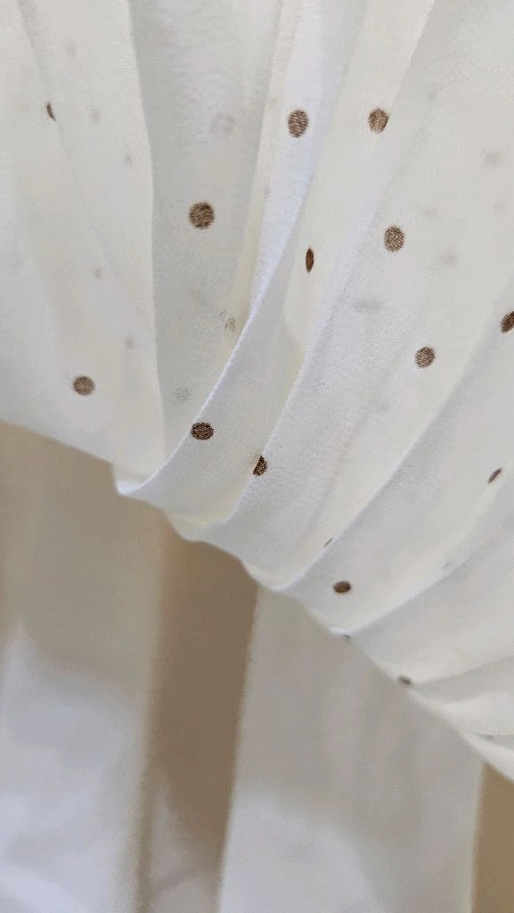 리리앤코 도트 무늬 플리츠 원피스 쉬폰 여름원피스 땡땡이 롱원피스 이미지