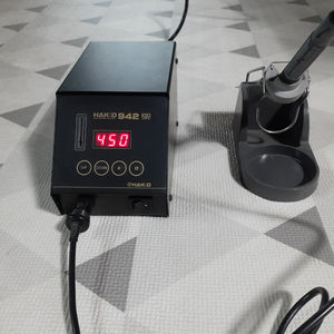 하코 HAKKO 942 디지털 납땜 인두기 스테이션 (인두 거치대 포함) 이미지