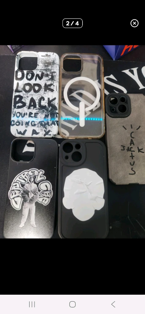 스마트폰 블루 128GB + 케이스 세트 이미지