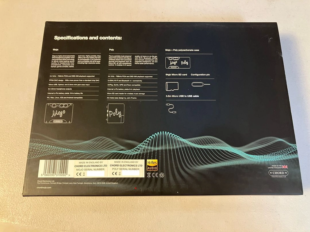 Chord Mojo + Poly Combo 포터블 Hi-Res DAC 이미지