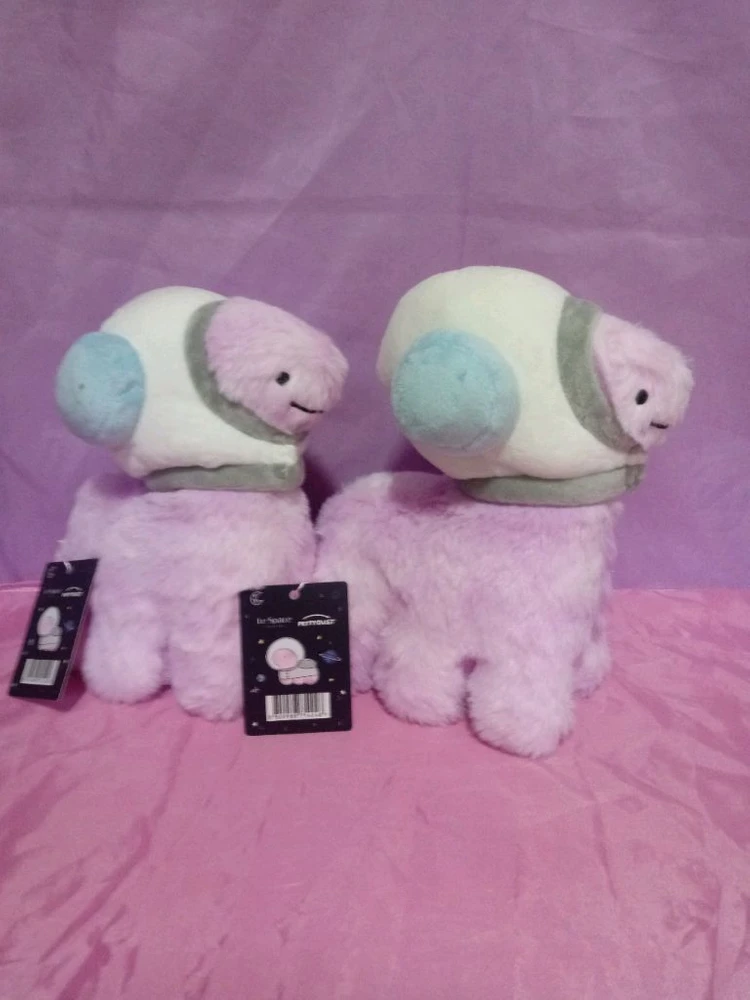 한정판.구하기힘들인형에요.르스페이스 x 우주먼지 우주모자 팡이인형.21cm2개일괄 이미지