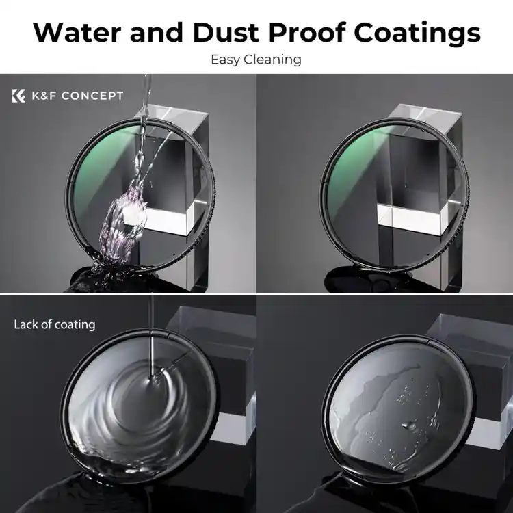 K&F Concept ND32-512 슬림 NANO-X 가변 필터 (새상품) AGC Glass (67mm-77mm) 이미지