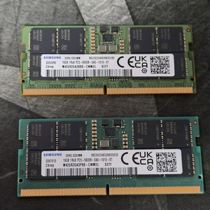 노트북용 삼성 DDR5 5600 16GB X 2 이미지