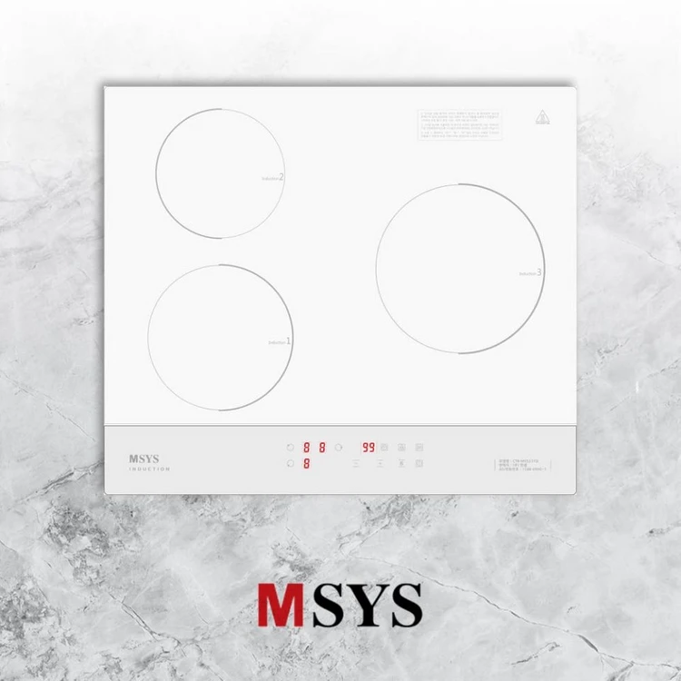 새제품 특가 한샘 엠시스MSYS CTB-MS523YD3구WH인덕션 이미지