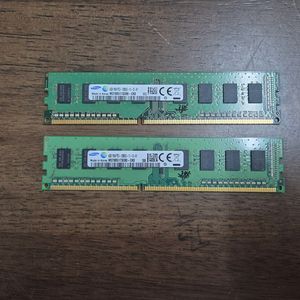 DDR3 4GB 메모리 2개 세트 이미지