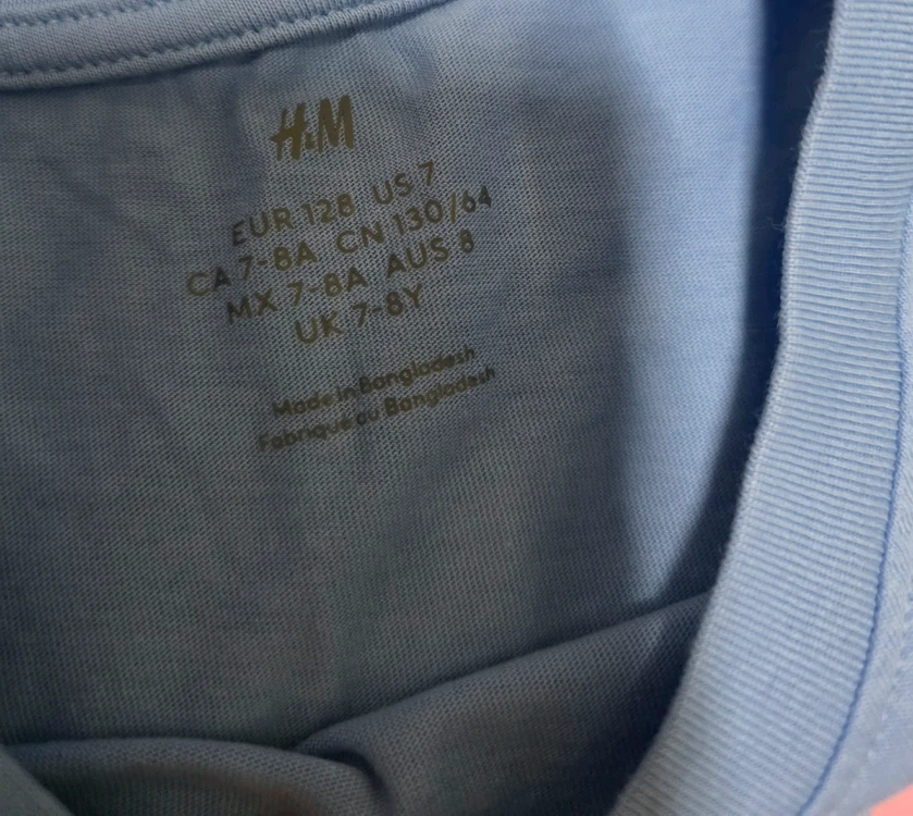 H&M 7-8Y 여름상하복 2세트 이미지