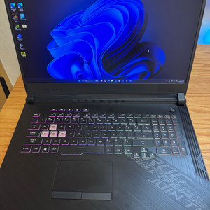 asus rog strix g712lws 게이밍 노트북 i7 rtx2070슈퍼 8g 이미지