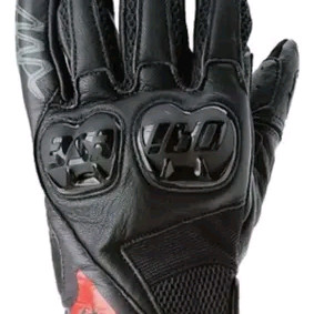 다이네즈(Dainese)의 다이네즈 MIG C2 오토바이 장갑(M)이 제품은 가죽과 메쉬 소재가 함께 사용되어 통기 이미지