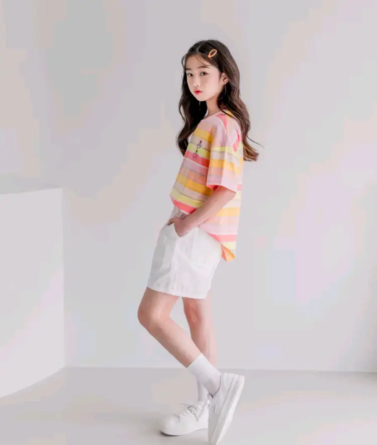 버블트리 여아 반팔 티셔츠 프리사이즈 2개 이미지