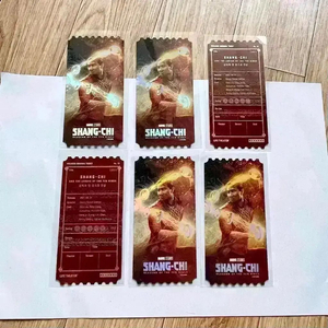 샹치 오리지널티켓 아트카드 돌비 포스터 오티 필름마크 마블양조위 영화굿즈 이미지