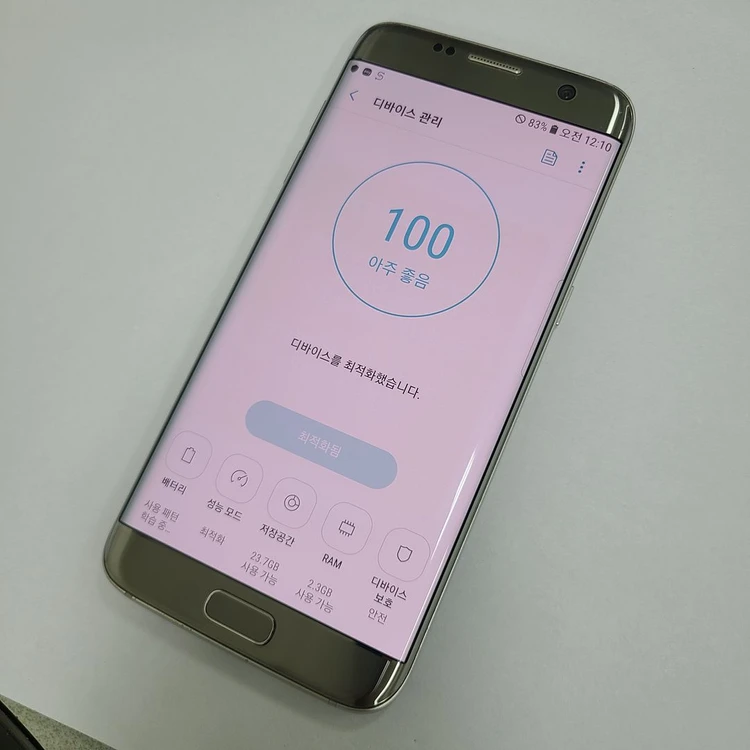 갤럭시S7엣지 32GB 실버 213979 이미지