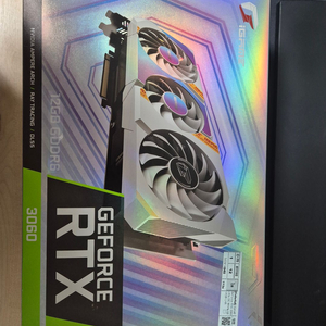 택포/ COLORFUL iGame 지포스 RTX 3060 Ultra OC D6 12GB White LHR 이미지